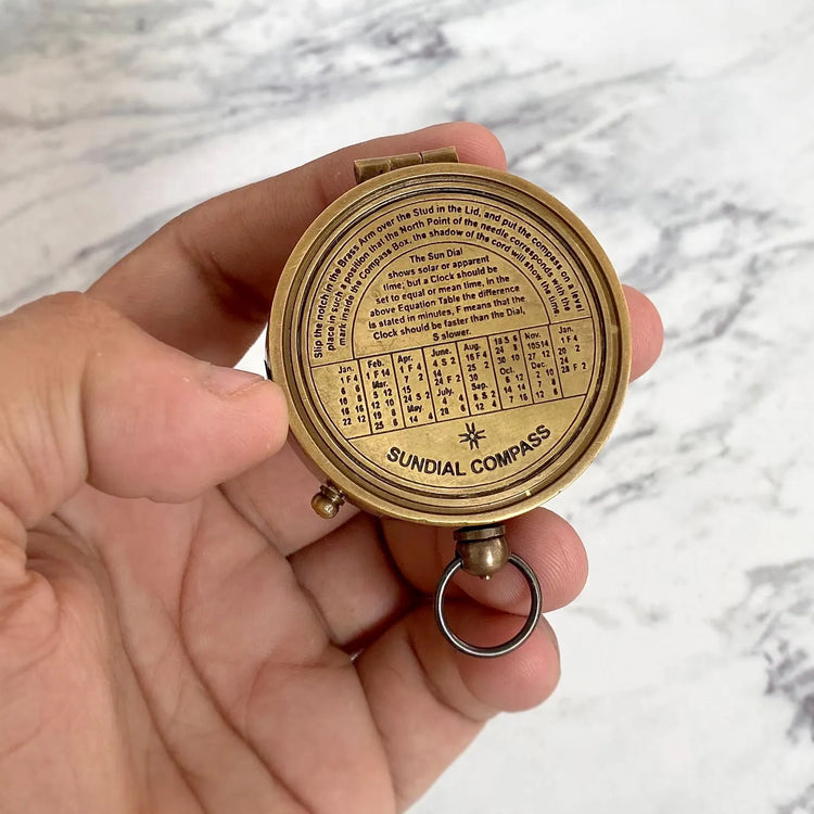 Heritage Brass Compass – Antique Design