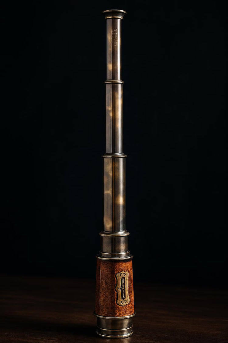 Dollond London 1920 Brass Telescope – Vintage Nautical Spyglass (50.8 cm)
